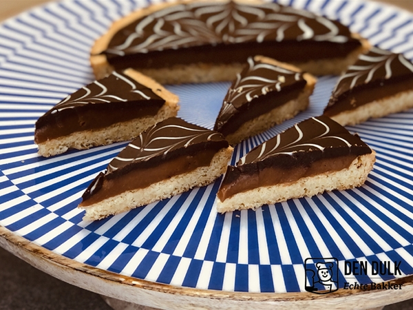 Miljonair shortbread taartje