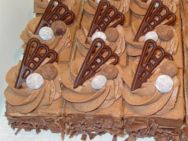 Chocoladeslagroomtaart