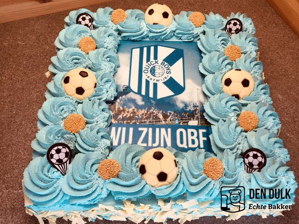 Quick Boys Voetbaltaart 12 pers.